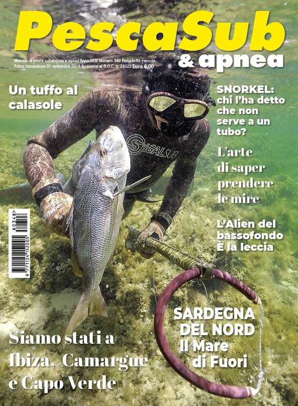 pescasub & apnea - il edicola il numero di Settembre 2018